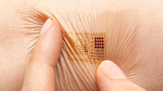 IMC10 - Biostamp is a seamless sensing sticker that stretches, flexes, and moves with the body IMC10 - Biostamp is a seamless sensing sticker that stretches, flexes, and moves with the body