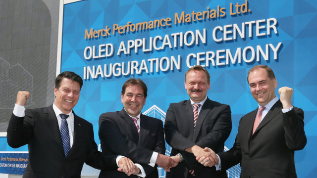 Merck - Opening of the OLED Application Centre Merck - Opening of the OLED Application Centre