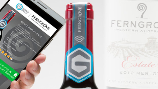 Thin Film Electronics - Smart wine bottle Thin Film Electronics - Smart wine bottle