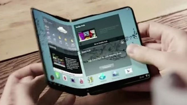 Samsung - Foldable OLED display for smartphone< Samsung - Foldable OLED display for smartphone<