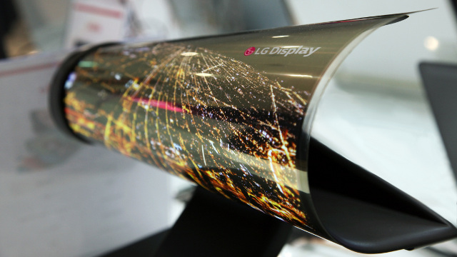 LG Display - Rollable 18-inch OLED display prototype LG Display - Rollable 18-inch OLED display prototype