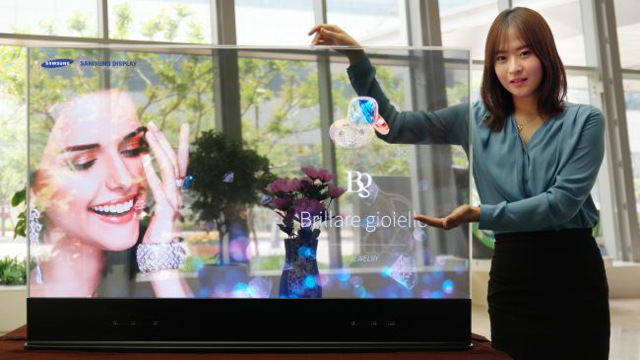 Samsung - Transparent OLED displays expected to find application in the smart window market Samsung - Transparent OLED displays expected to find application in the smart window market