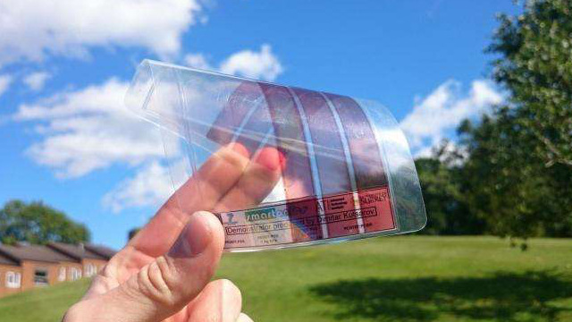 Pi-Scale Consortium - Flexible OLED display Surrey University - Flexible OLED display