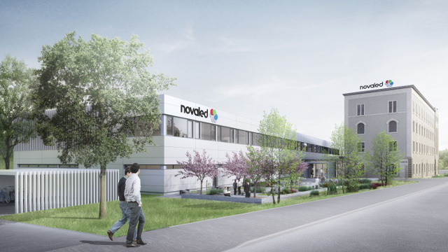 Novaled - Architectural view of the new company HQ Novaled - Architectural view of the new company HQ
