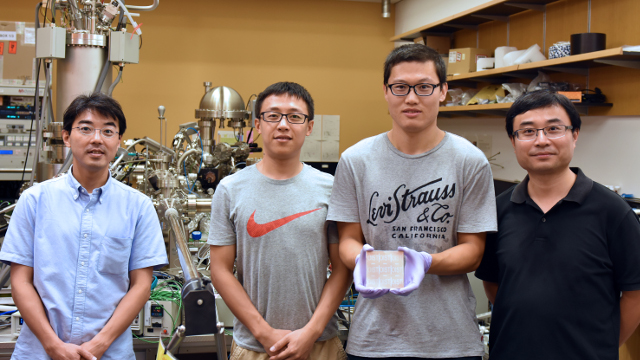OIST - Researchers from the Energy Materials and Surface Unit at OIST OIST - Researchers from the Energy Materials and Surface Unit at OIST